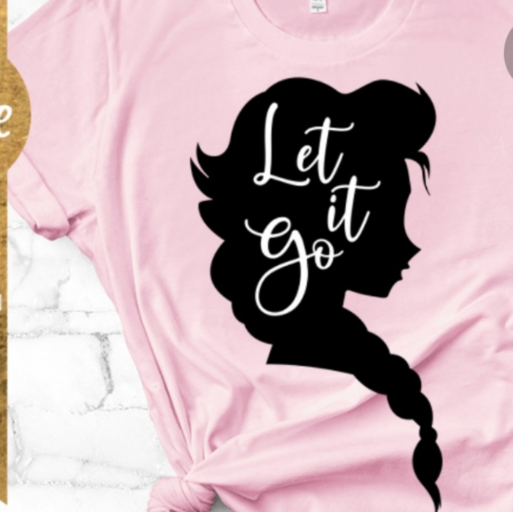 Let it go  t-shirt